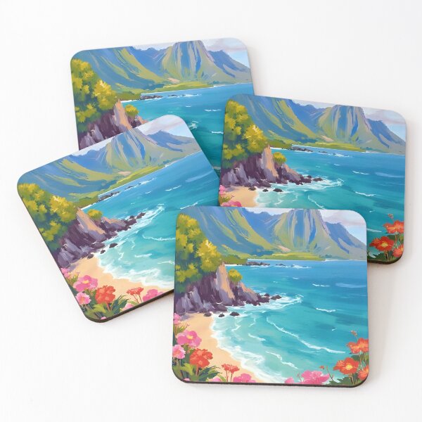 Item preview, Na Pali Coast  designed and sold by artbynalamagnolia.