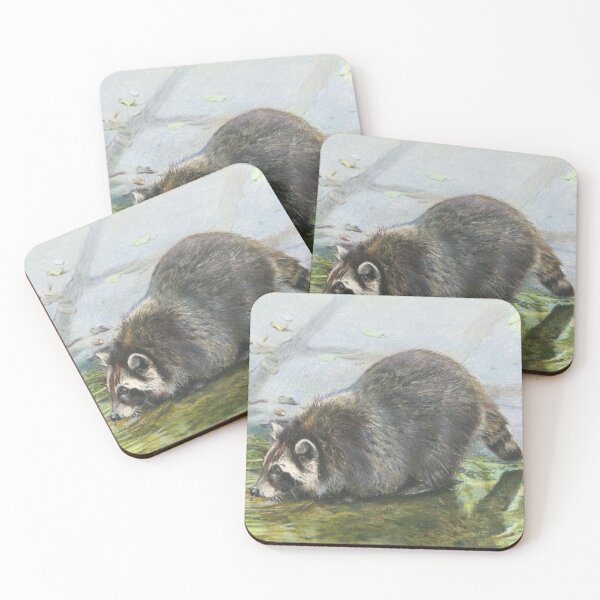 Item preview, Ralph the Raccoon designed and sold by ISEriksonartist.