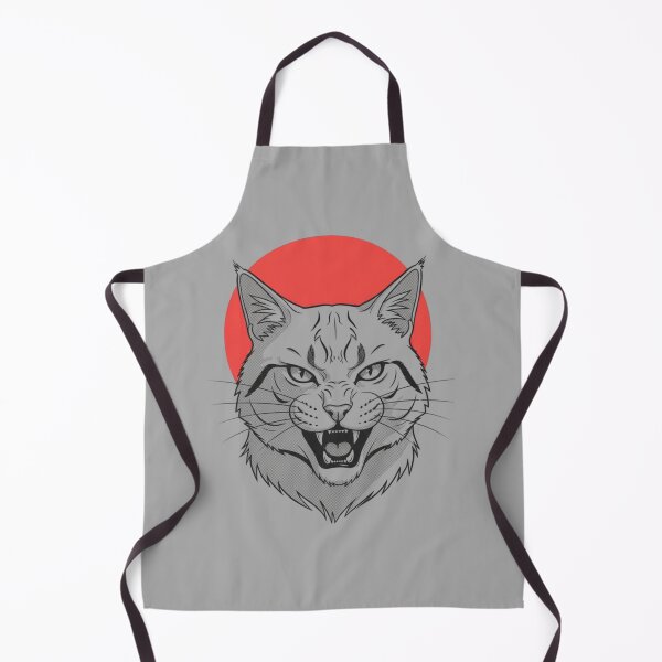 Item preview, Fierce Cat tshirt design designed and sold by PAWnny.