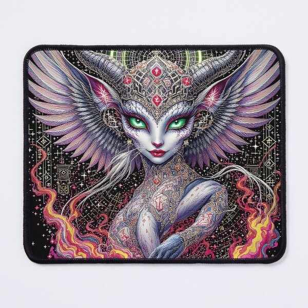 Item preview, The Queen of Distant Galaxies: The Emerald Eye of Infinity designed and sold by KunstGeist.