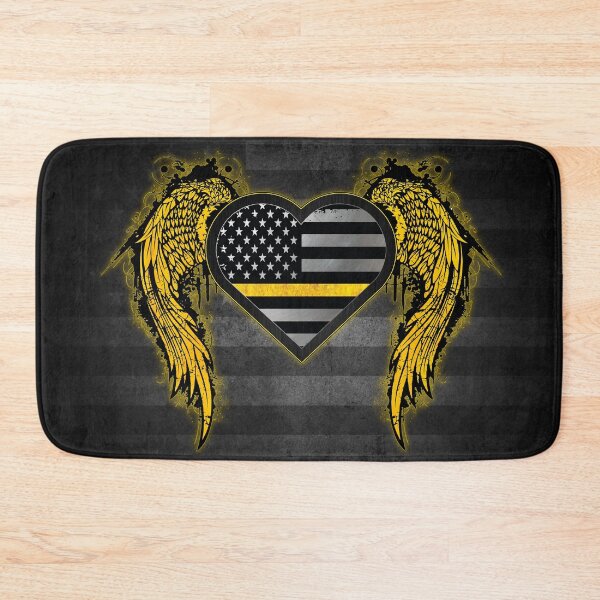 Item preview, 911 Dispatcher Heart with Angel Wings designed and sold by artistwill.