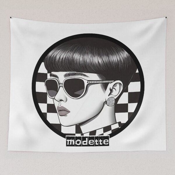 Item preview, Modette. Mod girl design designed and sold by Shoot-The-Moon.
