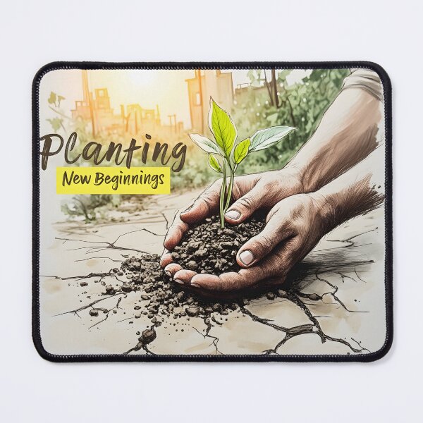 Item preview, "Planting New Beginnings — Grow Hope from the Ashes" designed and sold by Creative-RE.