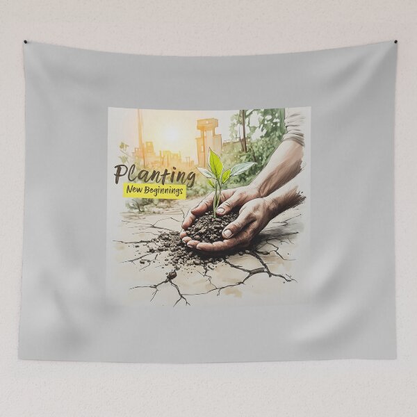 Item preview, "Planting New Beginnings — Grow Hope from the Ashes" designed and sold by Creative-RE.