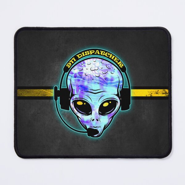 Item preview, 911 Dispatcher Alien Headset Design designed and sold by artistwill.
