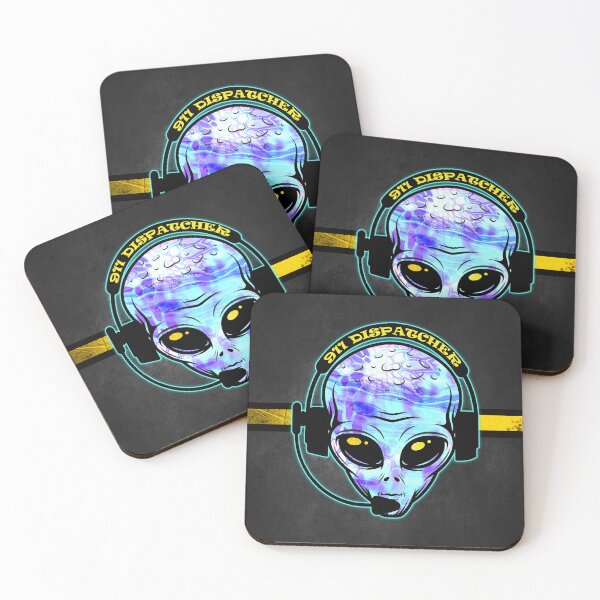 Item preview, 911 Dispatcher Alien Headset Design designed and sold by artistwill.