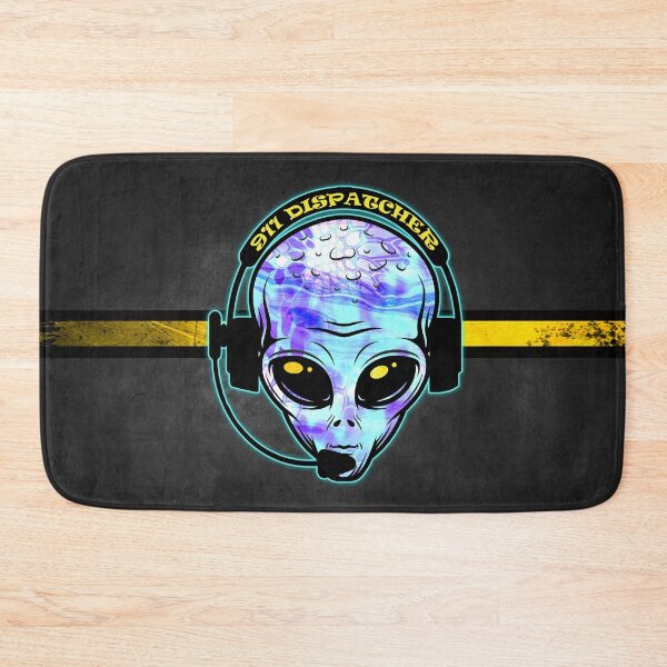 Item preview, 911 Dispatcher Alien Headset Design designed and sold by artistwill.