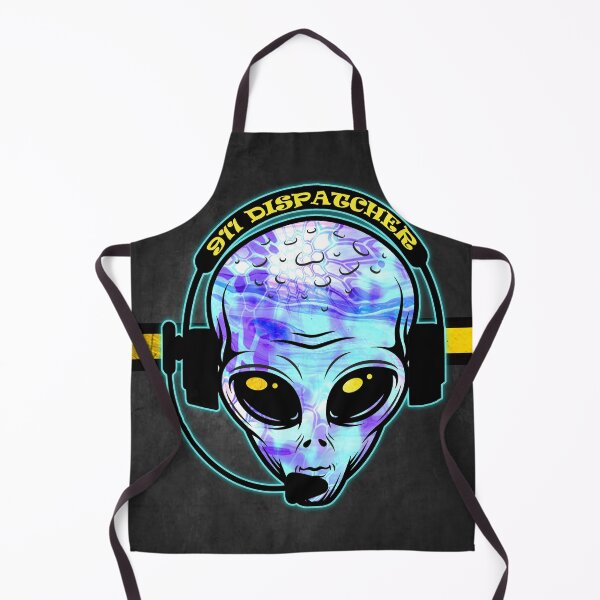 Item preview, 911 Dispatcher Alien Headset Design designed and sold by artistwill.