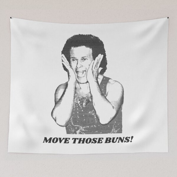 Item preview, Richard Simmons - Move Those Buns FanArt  designed and sold by jethroucc.