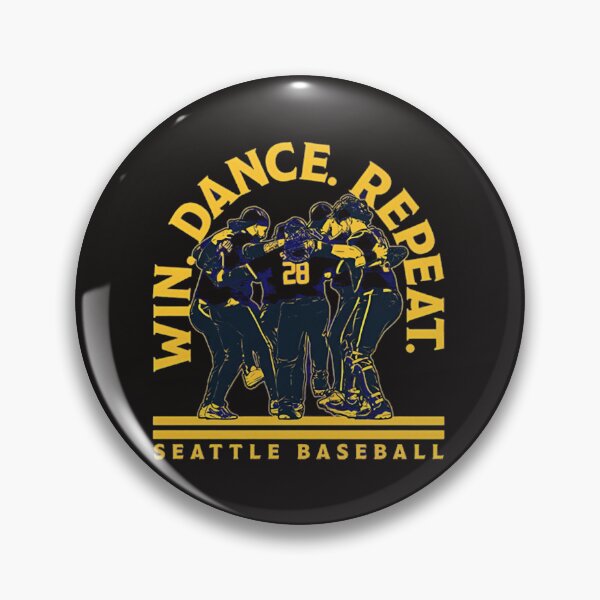 Item preview, Seattle Baseball Win. Dance. Repeat. 2025 designed and sold by Bivas Modak.