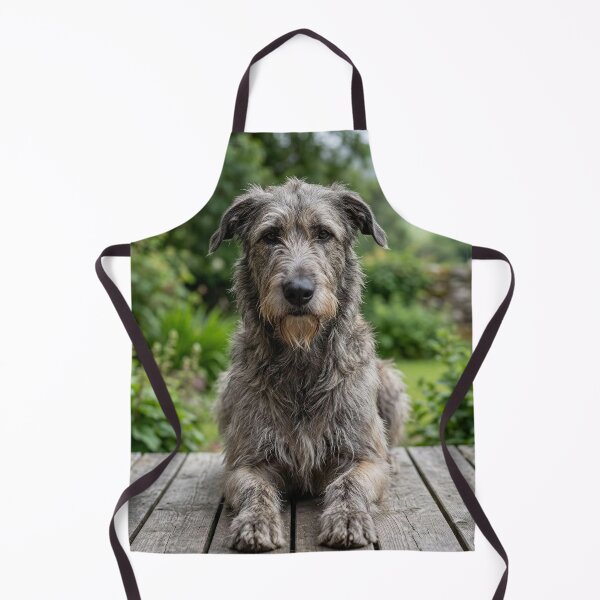 Artikelvorschau, Porträt eines Irischen Wolfshundes – Majestätische keltische Hundefotografie entworfen und verkauft von Rough Sketches – Ireland Inspired Art.