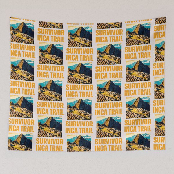 Item preview, Machu Picchu Inca trail survivor Peruvian trip Cusco souvenir designed and sold by erozzz.
