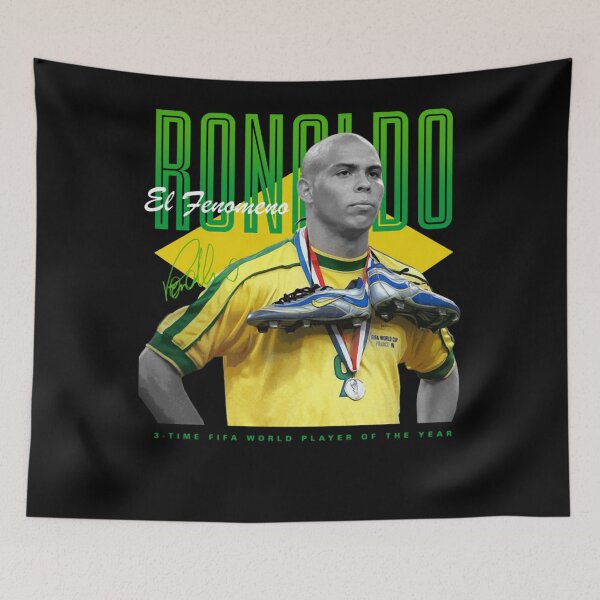 Item preview, Ronaldo 3 Time Fifa World Player Of The Year designed and sold by jethroucc.