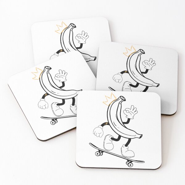 Item preview, Banana Sk8 Retro Cartoon Skate Or Ride designed and sold by SeNsArtGallery.