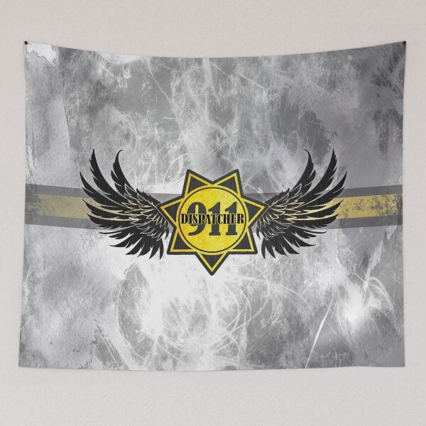 Item preview, 911 Dispatcher Wings Badge designed and sold by artistwill.