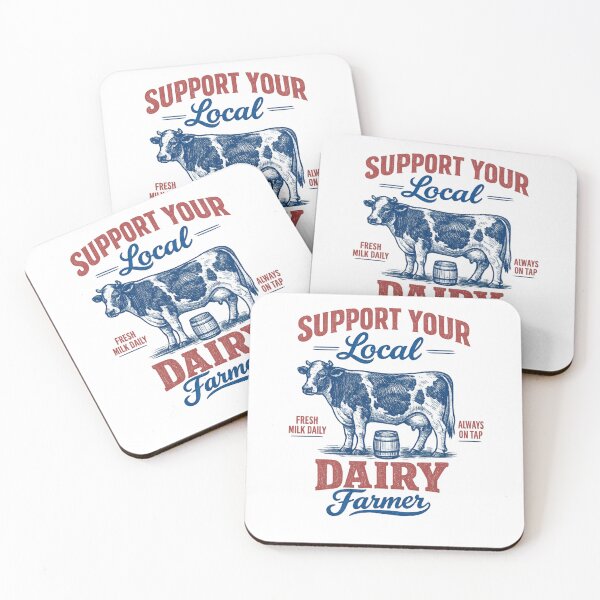 Item preview, Support Local Dairy Farmer Funny Breastfeeding designed and sold by faridman.