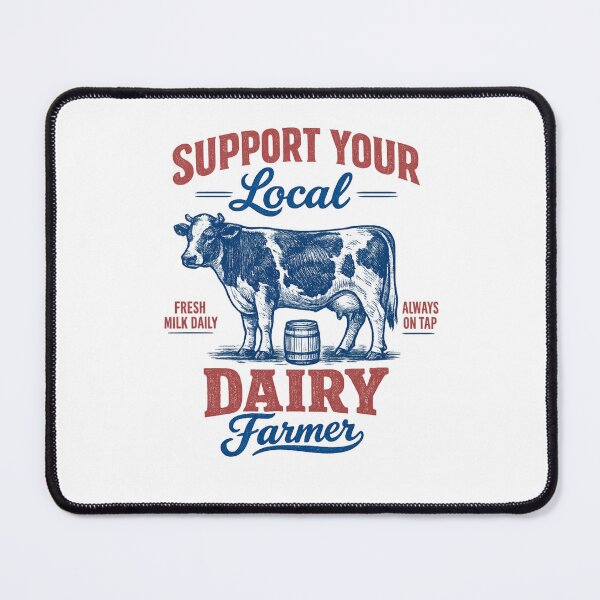 Item preview, Support Local Dairy Farmer Funny Breastfeeding designed and sold by faridman.