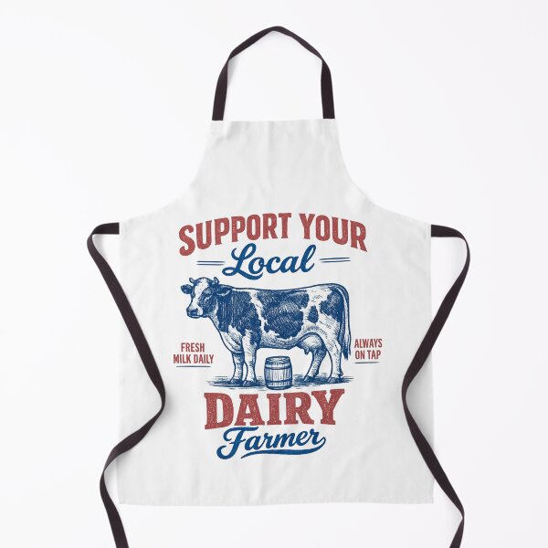 Item preview, Support Local Dairy Farmer Funny Breastfeeding designed and sold by faridman.