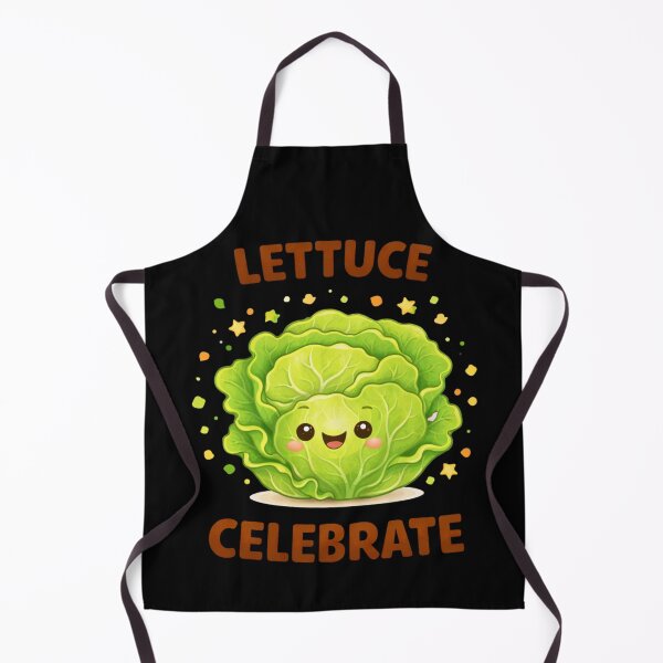Item preview, Lettuce Celebrate Cute Food Pun designed and sold by Papier Atelier Art.