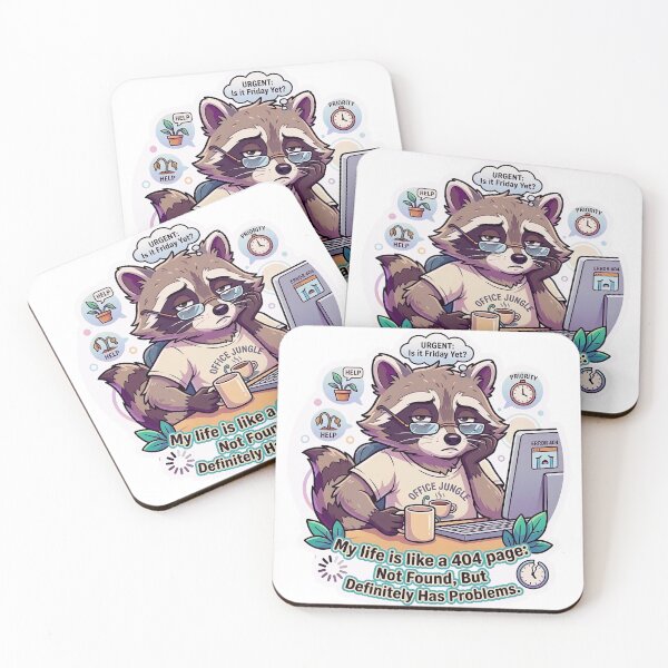 Item preview, My Life is a 404 Page Funny Sticker & Apparel designed and sold by Oddly Blessed.