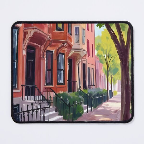Item preview, Boston Brownstones designed and sold by artbynalamagnolia.
