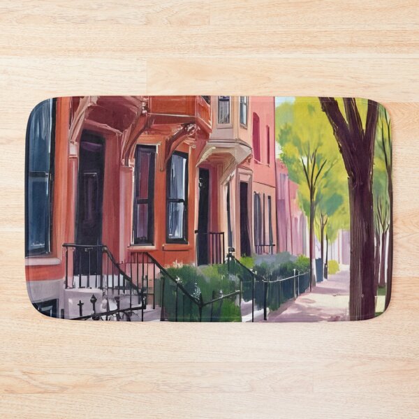 Item preview, Boston Brownstones designed and sold by artbynalamagnolia.