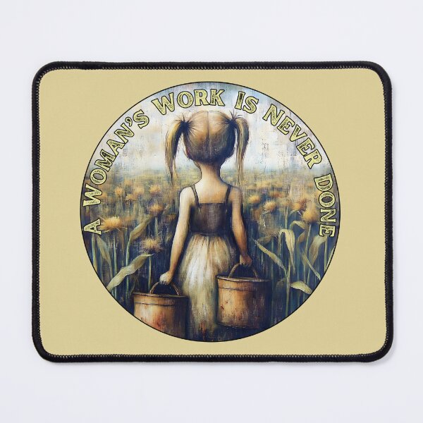 Item preview, A Woman's Work Is Never Done designed and sold by Shoot-The-Moon.