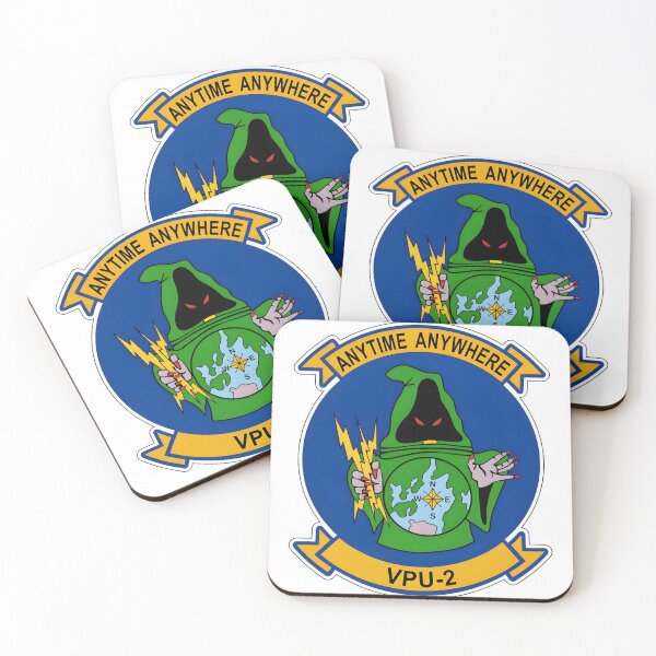 Item preview, Official Patch of the U.S. Navy Patrol Squadron Special Projects Unit Two (VPU-2) designed and sold by CharlieDesings.