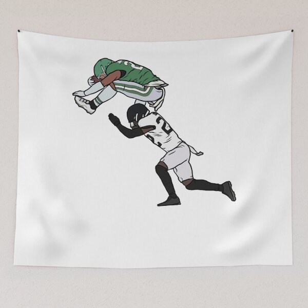 Item preview, Saquon Barkley Backwards Hurdle  designed and sold by jethroucc.