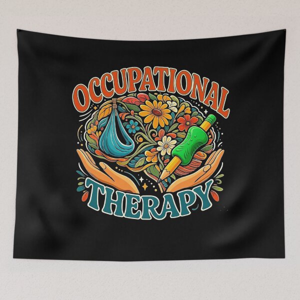 Item preview, Occupational Therapy Retro Groovy OT Month Men Women Kids designed and sold by clothesy7.