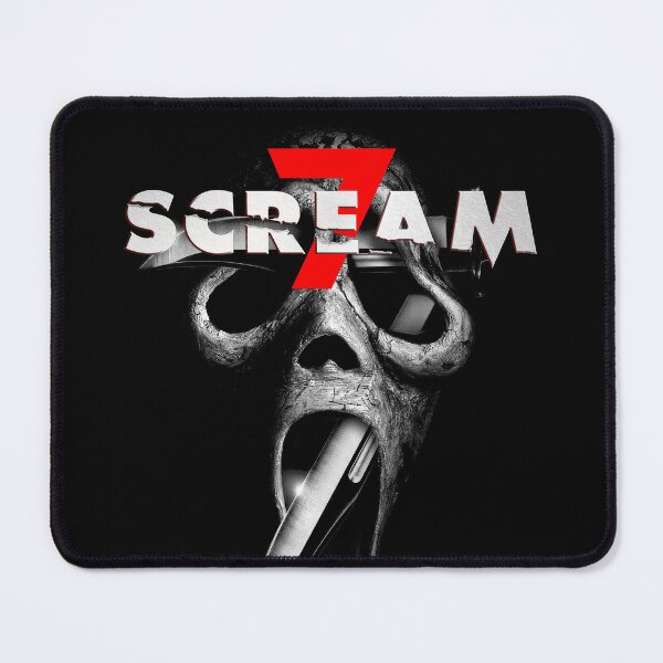 Item preview, Scream 7 High Resolution Logo Ghost Face Inspired Horror Movie designed and sold by Stotee.