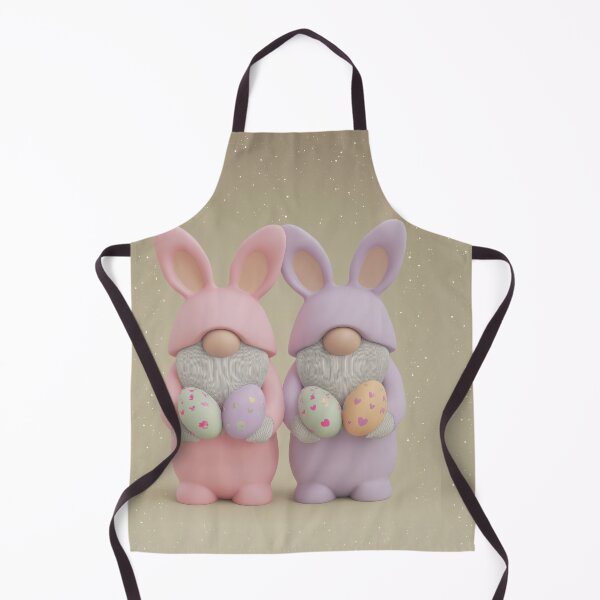 Item preview, Cute cartoon bunnies with colorful hats and eggs, perfect for Easter decorations and celebrations designed and sold by Stellar Geometry.