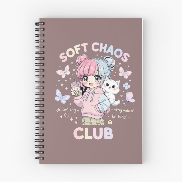 Item preview, Soft Chaos Club Kawaii Anime Girl Cat Bubble Tea T-Shirts designed and sold by KDesignCrafts.