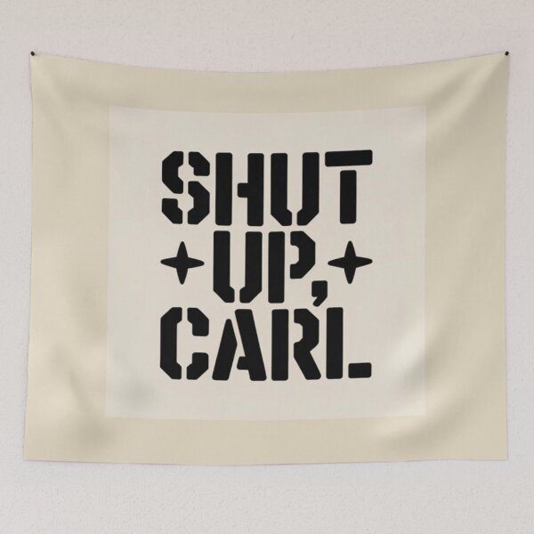 Item preview, Shut Up Carl Military Humor Quotes - Veteran Satire Grid Design designed and sold by GeoWhimsy Studio.