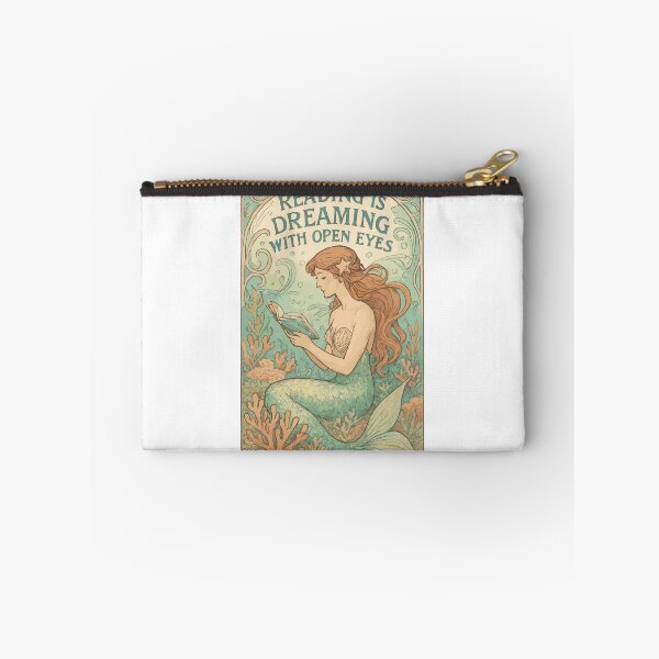 Item preview, Mermaid Book: Reading is dreaming with your eyes open designed and sold by Pineapple-Tree.