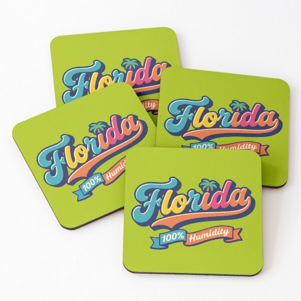 Item preview, Florida 100% Humidity Retro Summer Vacation designed and sold by Cozy-Old-Pub.