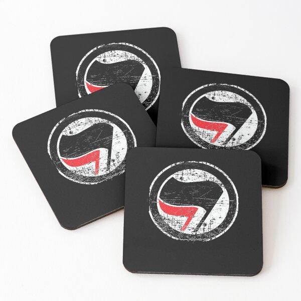 Item preview, Antifa Red And Black Flag designed and sold by baronphan.