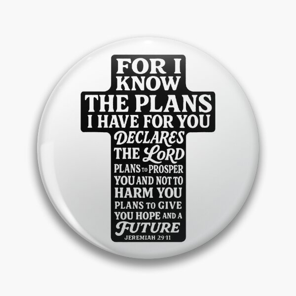 Item preview, Jeremiah 29:11 For I Know The Plans I Have For You Declares The LORD designed and sold by plushism.