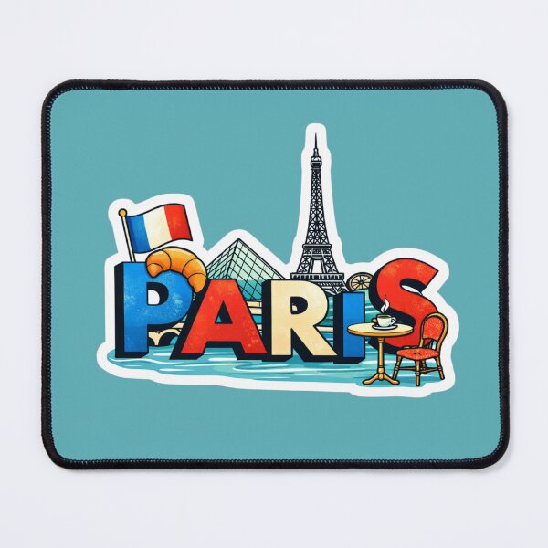 Item preview, Paris France Sticker | Cute Paris Travel Landmark Sticker designed and sold by AM-little-shop.