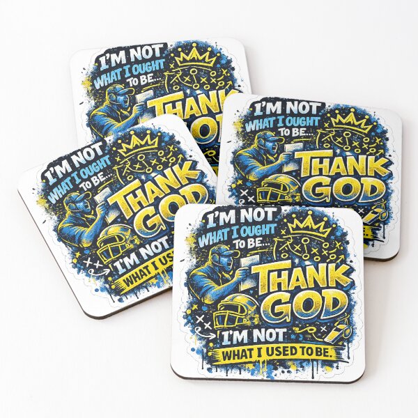 Item preview, Graffiti Faith Football Coach Motivation designed and sold by BoldApparel.