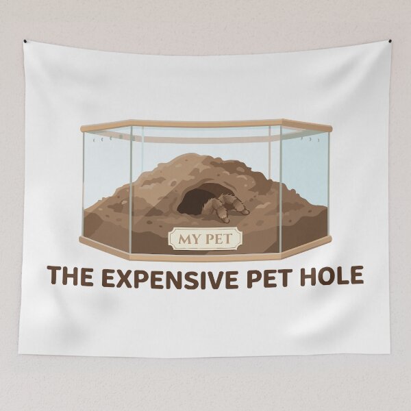 Item preview, The Expensive Pet Hole Funny Tarantula Keeper designed and sold by Petzzz.