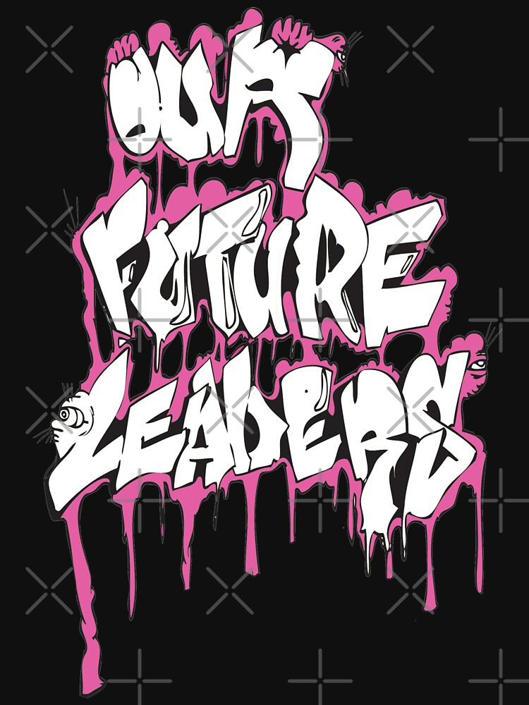 Our Future Leaders Graffiti Pink by ourfutureleadrs