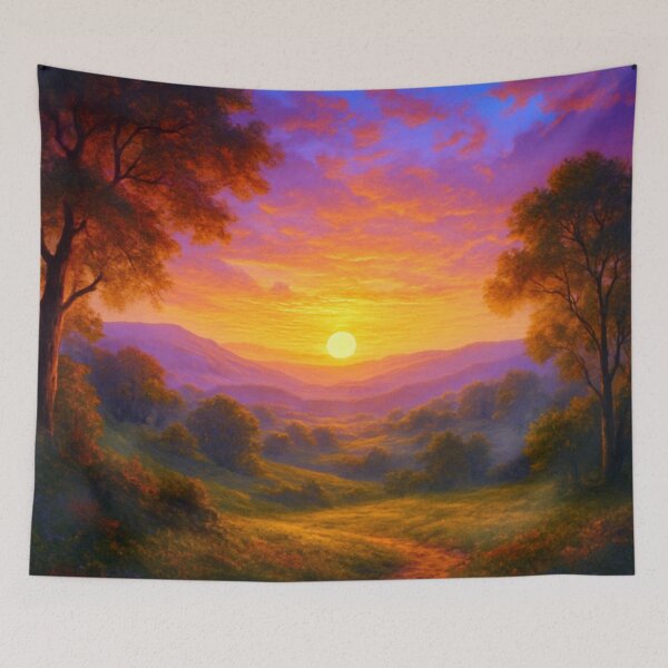 Item preview, Golden tranquility in the evening light designed and sold by Sigtrix.