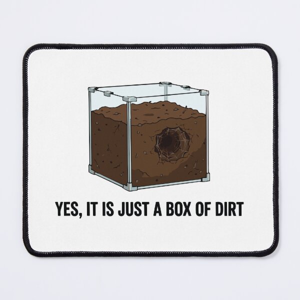 Item preview, Yes It Is Just A Box Of Dirt Funny Tarantula designed and sold by Petzzz.