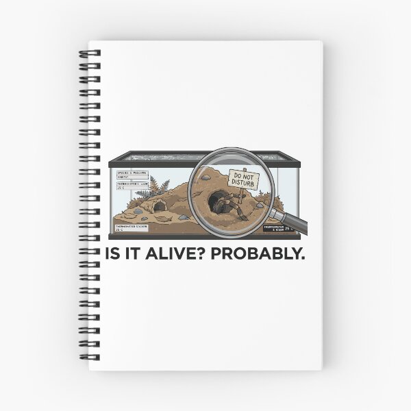 Item preview, Is It Alive Probably Funny Tarantula Meme designed and sold by Petzzz.