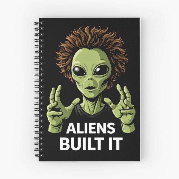 Item preview, Aliens Built It Funny Alien Meme Shirt | Ancient Astronaut UFO Humor designed and sold by LintonGriffin.