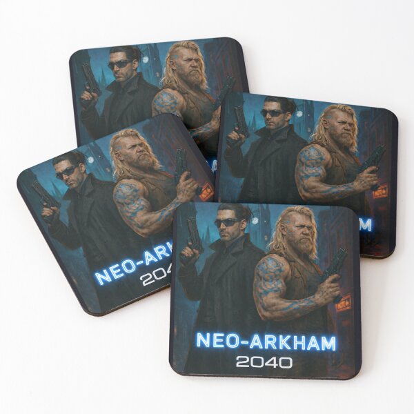 Item preview, NEO-ARKHAM 2040 – Cyberpunk Duo - Nash Warden & Flemming Thonarsen designed and sold by Beaurozier.