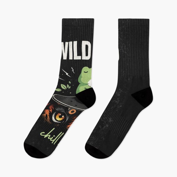 Item preview, Wild Mind Chill Soul Frog Skateboard Tiger Eyes Graphic T-Shirts designed and sold by KDesignCrafts.