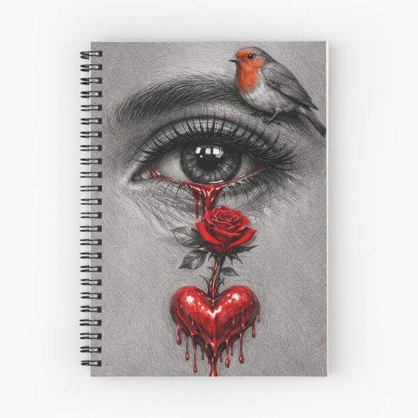 Item preview, The Bleeding Heart of Surreal Passion designed and sold by Dreamy Armine Art.