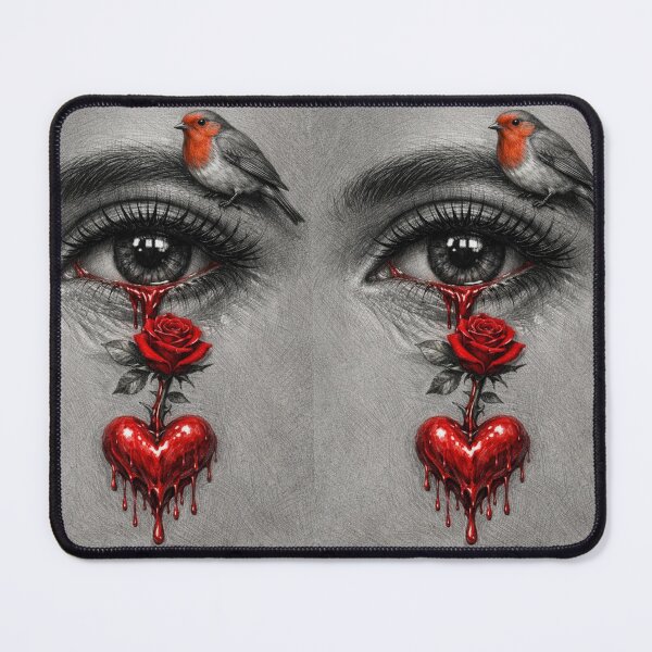 Item preview, The Bleeding Heart of Surreal Passion designed and sold by Dreamy Armine Art.